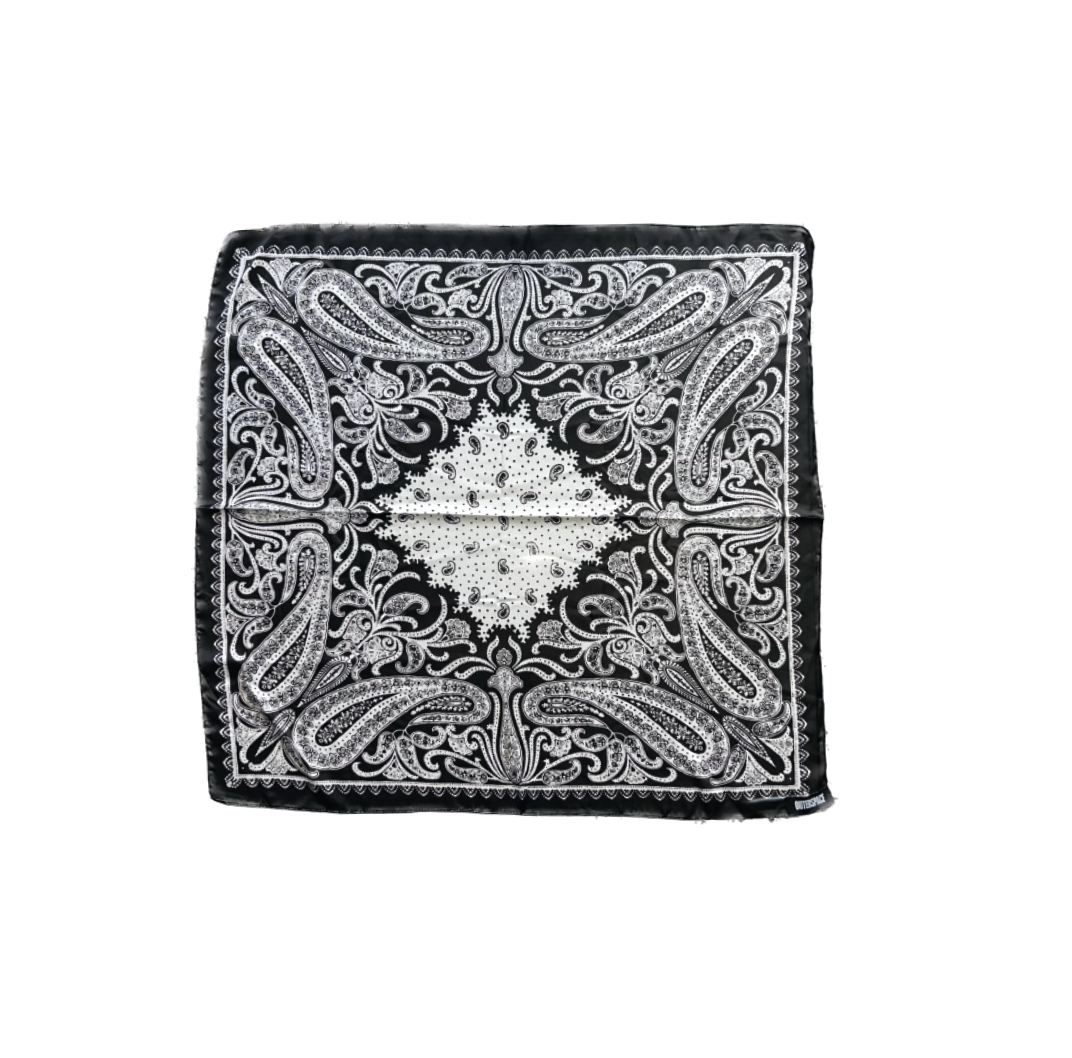 Lenço Seda "Bandana" - Outersapce