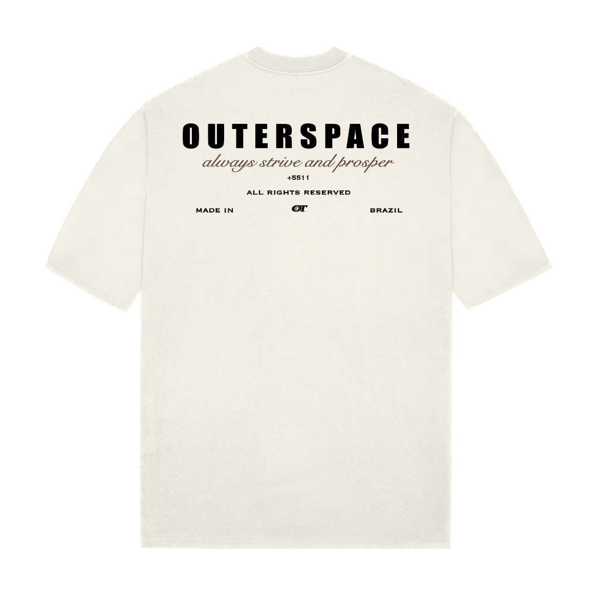 Tshirt Always Strive and Prosper - Off White