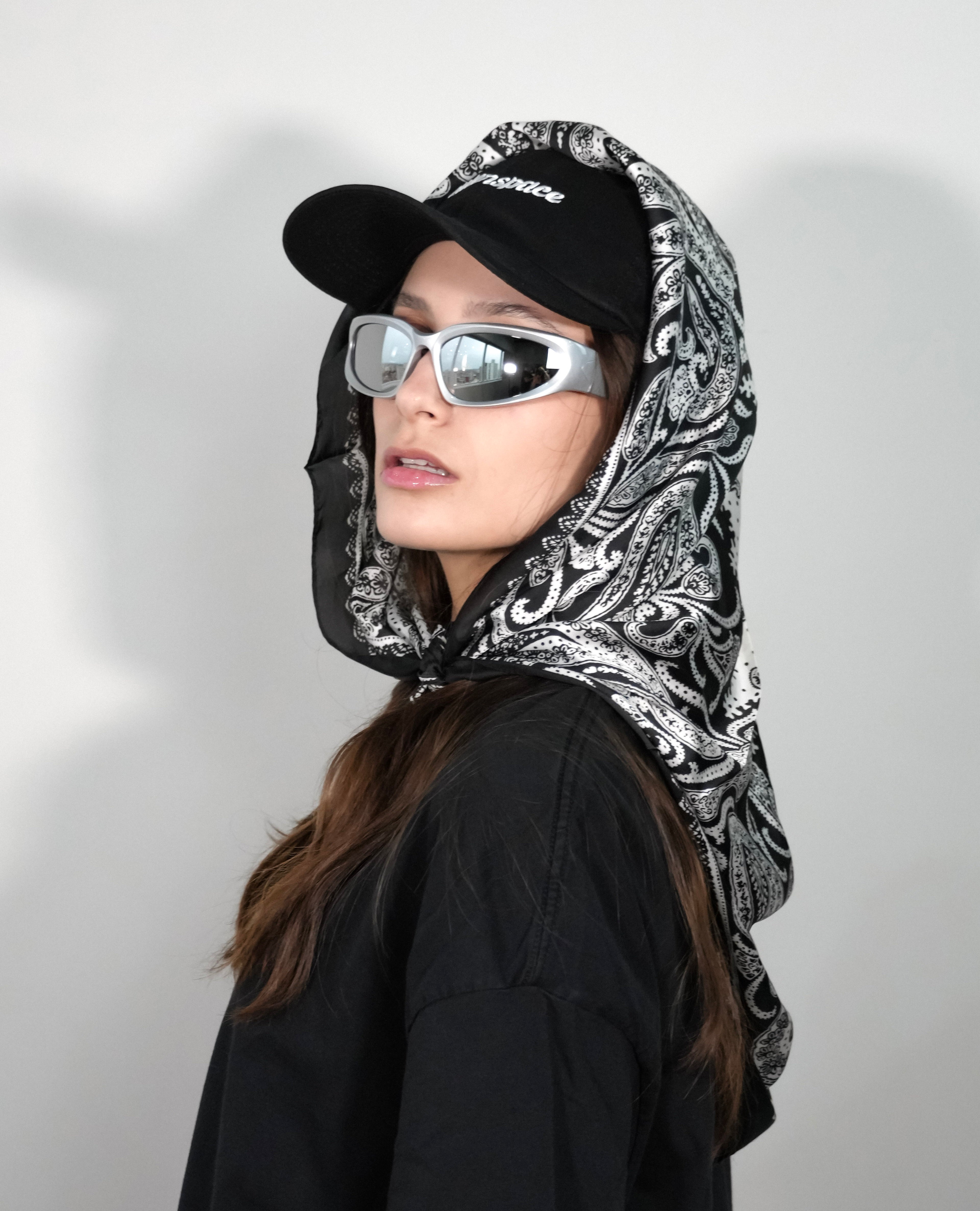 Lenço Seda "Bandana" - Outersapce